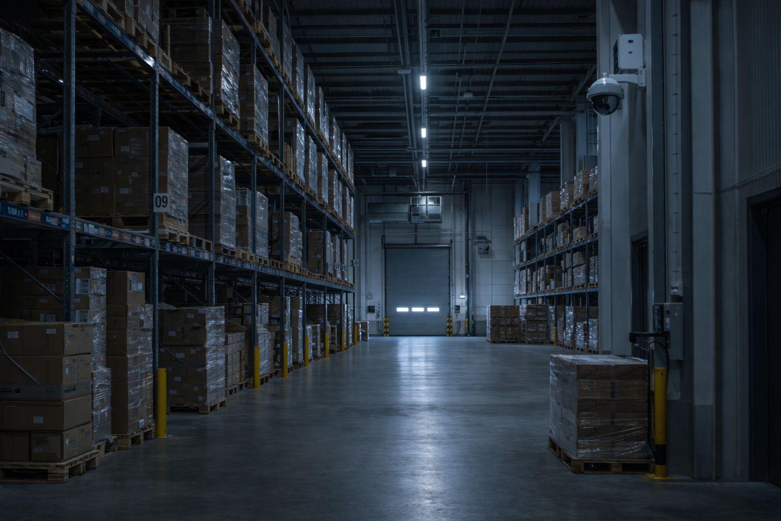 Alarmanlage für Lager und Lagerhallen